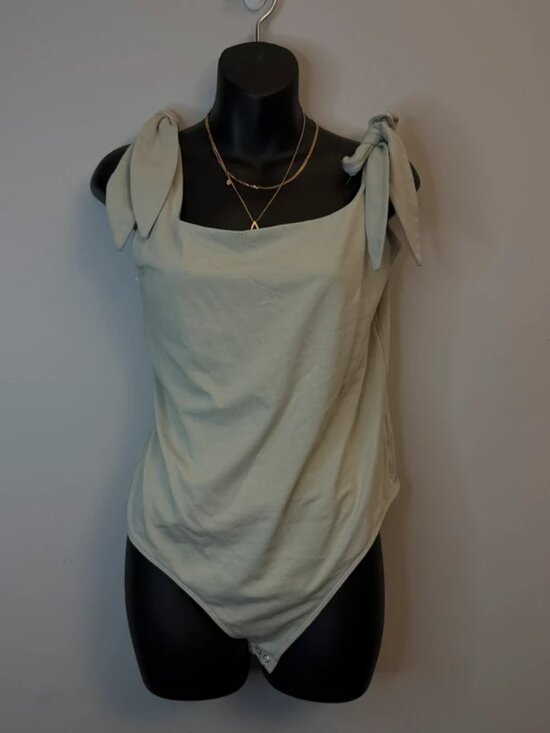 Tops - Express Tie-Shoulder Bodysuit